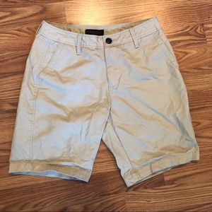 Aeropostale Size 27 Boys Tan Classic Chino Shorts